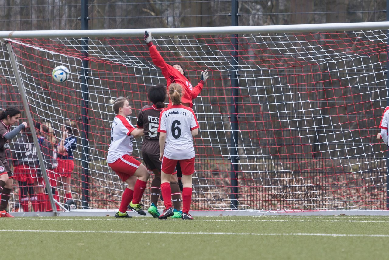 Bild 391 - B-Juniorinnen Walddoerfer - St.Pauli : Ergebnis: 4:1